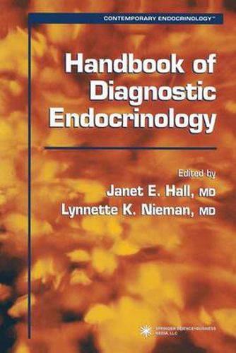 Cover image for Handbook of Diagnostic Endocrinology