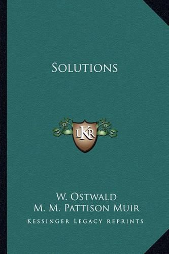 Cover image for Solutions Solutions