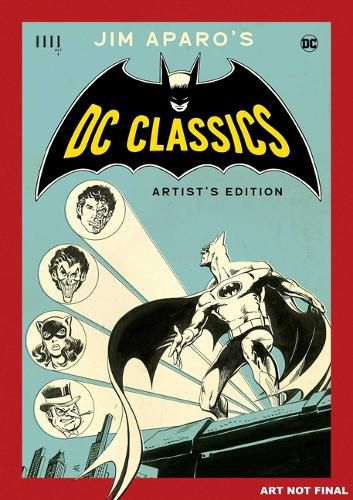 Cover image for JIM APARO'S DC CLASSICS ARTIST'S EDITION HC CVR A