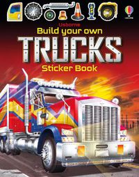 Cover image for Build Your Own Trucks Sticker Book