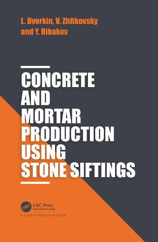 Cover image for Concrete and Mortar Production using Stone Siftings