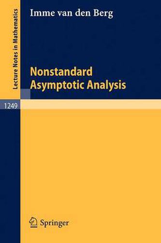 Cover image for Nonstandard Asymptotic Analysis