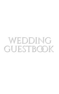 Cover image for classic stylish Wedding Guest Book