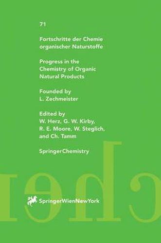 Cover image for Fortschritte der Chemie organischer Naturstoffe / Progress in the Chemistry of Organic Natural Products