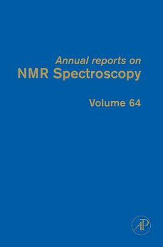 Cover image for Annual Reports on NMR Spectroscopy