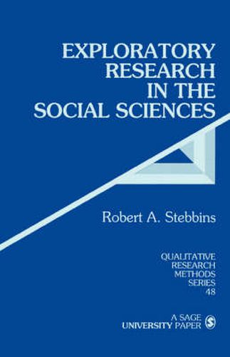 Cover image for Exploratory Research in the Social Sciences