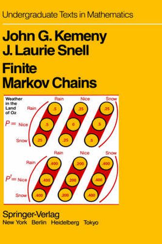 Cover image for Finite Markov Chains: With a New Appendix  Generalization of a Fundamental Matrix