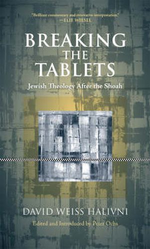 Cover image for Breaking the Tablets: Jewish Theology After the Shoah