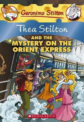 Cover image for Thea Stilton and the Mystery on the Orient Express (Thea Stilton #13)
