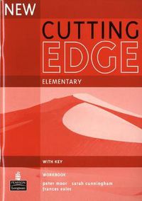 Cover image for New Cutting Edge Elementary Workbook with Key