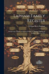 Cover image for Lapham Family Register