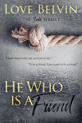 Cover image for He Who Is a Friend