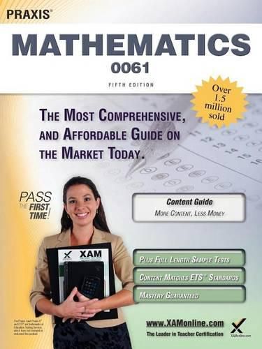 Cover image for Praxis II Mathematics 0061 Teacher Certification Study Guide Test Prep