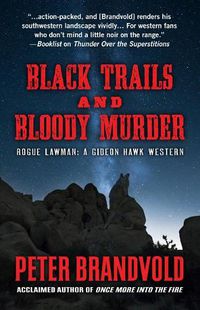 Cover image for Black Trails and Bloody Murder: A Western Duo