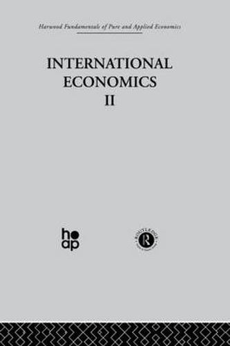 B: International Economics II