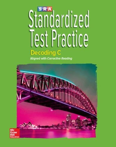 Cover image for Corrective Reading Decoding Level C, Standardized Test Practice Blackline Master