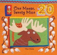 Cover image for One Moose,twenty Mice