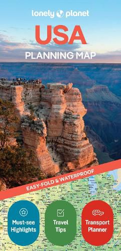 Cover image for Lonely Planet USA Planning Map