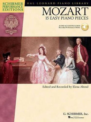 Cover image for Mozart - 15 Easy Piano Pieces