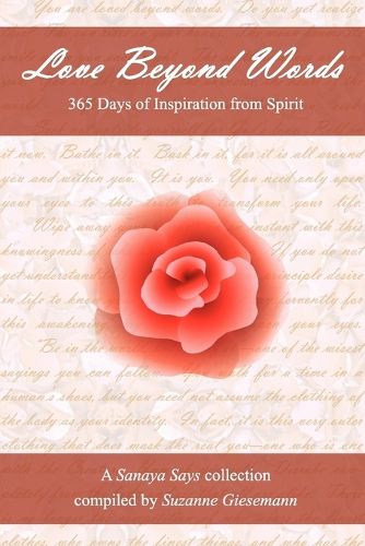 Cover image for Love Beyond Words: 365 Days of Inspiration from Spirit