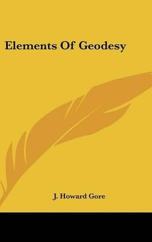 Cover image for Elements of Geodesy
