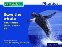 Cover image for Read Write Inc. Phonics: Blue Set 6 Non-fiction 1 Save the Whale