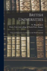 Cover image for British Universities