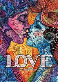 Cover image for Love Zentangle Coloring Book for Adults