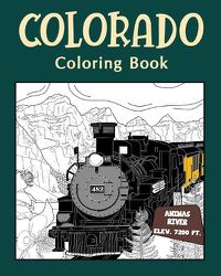 Cover image for Colorado Coloring&#3642; Book