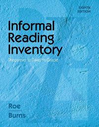 Cover image for Informal Reading Inventory: Preprimer to Twelfth Grade