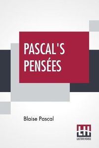 Cover image for Pascal's Pensees: Introduction By T. S. Eliot