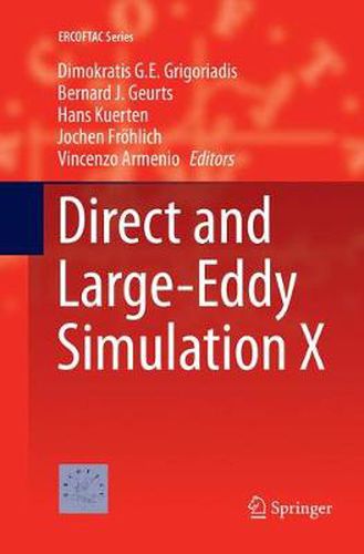 Cover image for Direct and Large-Eddy Simulation X