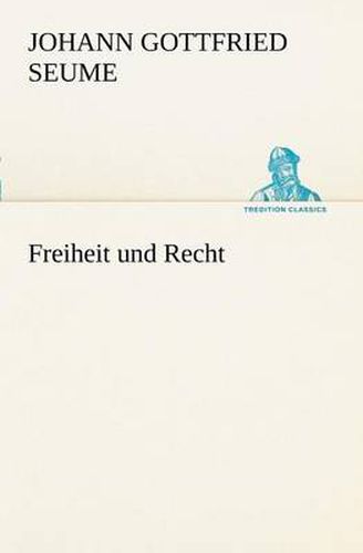 Cover image for Freiheit Und Recht