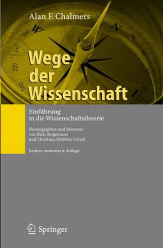 Cover image for Wege Der Wissenschaft: Einfuhrung in Die Wissenschaftstheorie