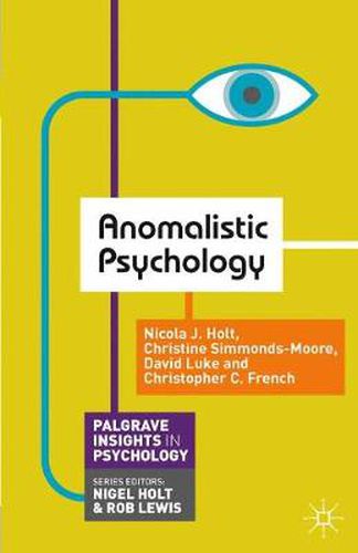 Cover image for Anomalistic Psychology