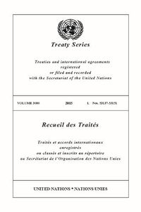 Cover image for Treaty Series 3080 (English/French Edition)