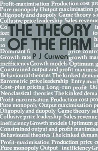 Cover image for The Theory of the Firm