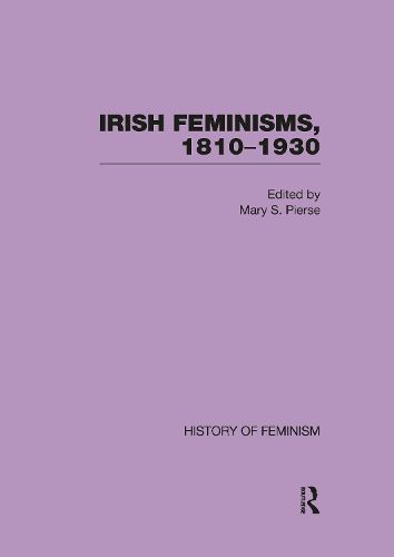 Cover image for Irish Feminisms, 1810-1930