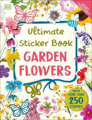 Ultimate Sticker Book Garden Flowers