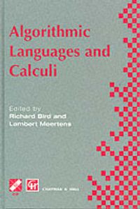 Cover image for Algorithimic Languages and Calculi