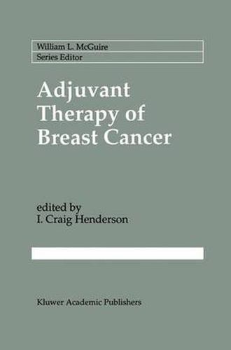 Cover image for Adjuvant Therapy of Breast Cancer