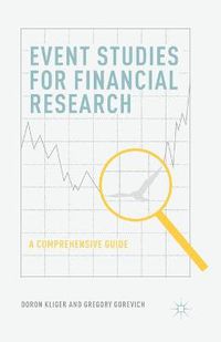 Cover image for Event Studies for Financial Research: A Comprehensive Guide