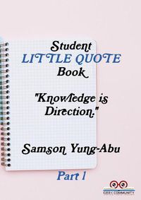 Cover image for Student little quote book Part 1