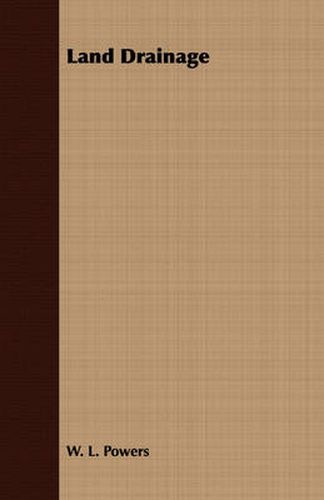 Cover image for Land Drainage