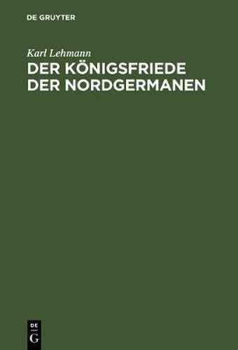 Cover image for Der Koenigsfriede der Nordgermanen