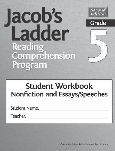 Cover image for Jacob's Ladder Reading Comprehension Program: Grade 5, Student Workbooks, Nonfiction and Essays/Speeches (Set of 5)