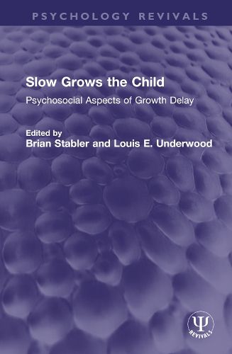 Cover image for Slow Grows the Child