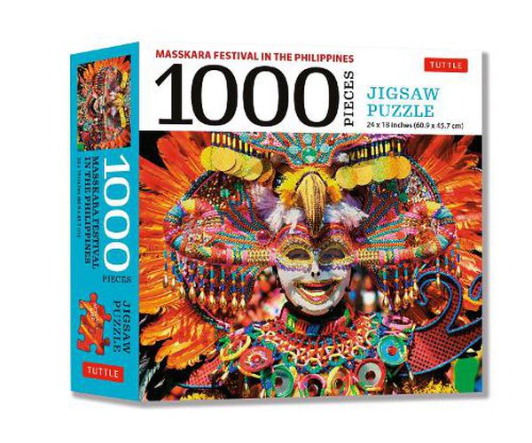 Cover image for Masskara Festival, Philippines - 1000 Piece Jigsaw Puzzle