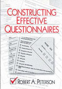 Cover image for Constructing Effective Questionnaires