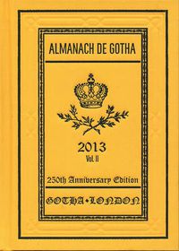 Cover image for Almanach de Gotha 2013: Volume II Part III